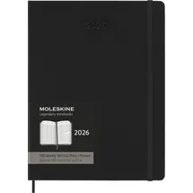Moleskine Agenda, Pro XL, 1 Woche = 2 Seiten,