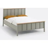 Bett Mit Lattenrost Eugène hellkhaki 160 x 200 cm