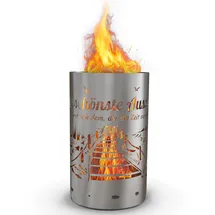 Tiko-Metalldesign Feuertonne / Feuerkorb mit Motiv " "