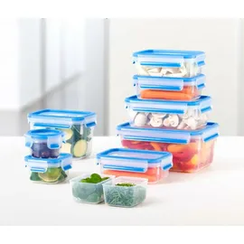 Emsa Frischhaltedose Clip & Close blau 0,55 l 3-teilig