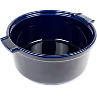 Peugeot Soufflé-Schale, Blau Keramik 21.5x9.7x24.5 cm Kochen, Auflaufformen