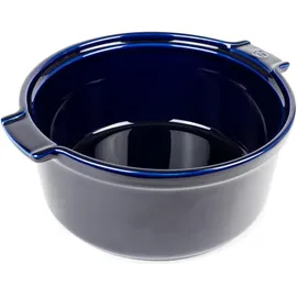 Peugeot Soufflé-Schale, Blau Keramik 21.5x9.7x24.5 cm Kochen, Auflaufformen