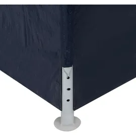 vidaXL Partyzelt 3 x 3 m blau inkl. Seitenwände