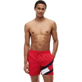 Tommy Hilfiger Badeshorts SF MEDIUM DRAWSTRING Rot XL