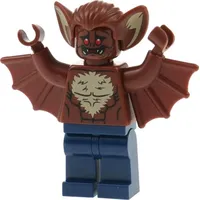 1x Lego Minifigur Super Heroes Man-Bat rot braun Fledermaus Batman 70905 sh0086