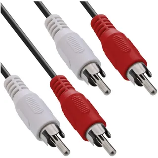 InLine Audiokabel 2x Cinch-Stecker / 2x Cinch-Stecker 10m (89931)