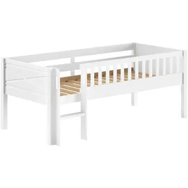 Vipack Spielbett Scott 90 x 200 cm Kiefer massiv weiß