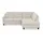 sit&more Ecksofa SIT & MORE "Farö L-Form", beige (creme), B:251cm H:90cm T:187cm, Sofas, Ecksofa, inklusive Federkern, wahlweise mit Bettfunktion und Bettkasten