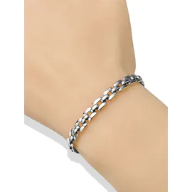 aniston jewelry & watches Armband "Schmuck Geschenk Edelstahl Armschmuck Armkette", silber (silberfarben), ANISTON JEWELRY & WATCHES, Armbänder, Damen, 22cm, Edelstahl, Armband, Made in Germany