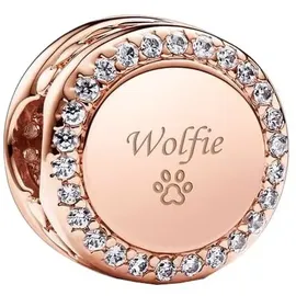 Pandora Gravierbarer Funkelnder Knopf Charm 788747C01