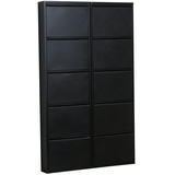 ebuy24 Pisa 100 x 172,5 x 16 cm schwarz