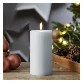 uYuni LED Kerze THEA 15 cm 7,8 cm weiß