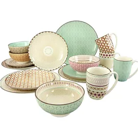 CreaTable Mandala Kombiservice 16-tlg.
