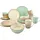 CreaTable Mandala Kombiservice 16-tlg.