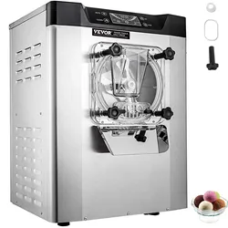 Kommerzielle Harte Eismaschine 3,5-4,4 UK Gallonen/H Edelstahl Eisbereiter