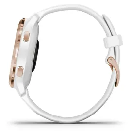 Garmin Venu 2S 40 mm Silikonarmband weiß/rosegold