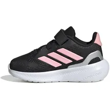 adidas RUNFALCON 5 Shoes Infants, core Black/pink Spark/Silver met., 24