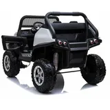 RunRunToys Unimog Elektroauto 12 V weiß (One Size)