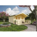 Konifera Kallenberg 3", BxT: 397x503 cm Set mit Vordach und Terrasse