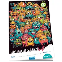 Trötsch Verlag Trötsch Jahresbezogenes Hausaufgabenheft Grundschule Monsterparty 24/25