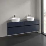 Villeroy & Boch Waschtischunterschrank 4 Auszüge 160 x 54,8 x 50 cm Marine Blue