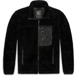 Vintage Industries Kodi Sherpa, Fleece-Jacke - Schwarz - M