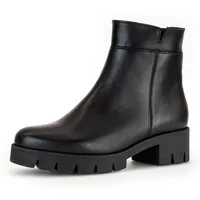 Gabor Stiefelette, Blockabsatz, Winterstiefel, Chunky-Boots mit Innenreißverschluss, Gr. 40, schwarz, , 71423924-40