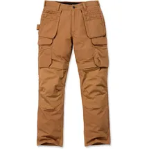 CARHARTT Full Multi Pocket Cargohose - braun, - W42/L28