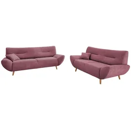 MID.YOU 2-Sitzer-Sofa, Drago Brombeere, Chenille