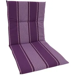 DEGAMO Auflage BERN für Sessel, violett gestreift