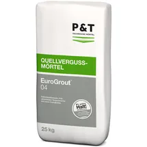p & t technische mörtel gmbh EuroGrout 04 Quellvergußmörtel 25 kg 0-4 mm