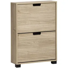 Schildmeyer Emmik 59,8 x 85,2 x 19,5 cm Eiche Nachbildung / weiß