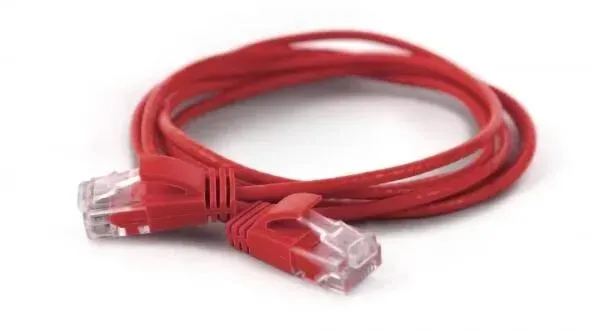 Wantec 7269 Netzwerkkabel Rot 0,25 m Cat6a U/UTP (UTP)