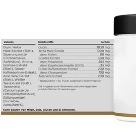 hbn supplements FireUp Drink Ice Tea Peach Pulver 250 g
