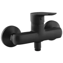 a&n&a aQualine Lotta Duscharmatur Wandmontage Schwarz matt LT611B