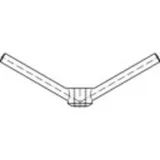 TOOLCRAFT TO-5454783 Knebelmuttern M16 DIN 80701 Messing 1St.