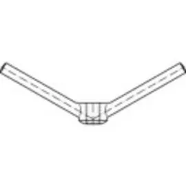 TOOLCRAFT TO-5454783 Knebelmuttern M16 DIN 80701 Messing 1St.