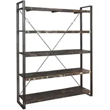 GUTMANN FACTORY Regal 160 x 200 x 40 cm Braun