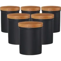 Ritzenhoff & Breker Jasper 200 ml schwarz 6er Set