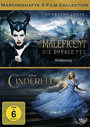 Maleficent - Die dunkle Fee / Cinderella (2 Disc Collection) [2 DVDs] (Neu differenzbesteuert)