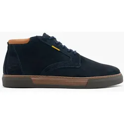 Leder Schnürer - Herren - blau