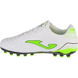 Joma Toledo Jr 2502 AG TOJS2502AG, Fußballschuhe, Jungen, Weiß, 39 - Weiß
