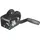 toolland a land of possibilities Toolland Handwinde 250 kg Edelstahl mit Ratsche und Seil, Übersetzung 3.1:1, schwarze Trailerwinde mit ergonomischem Griff, ideal für Boot, Anhänger und Hebearbeiten
