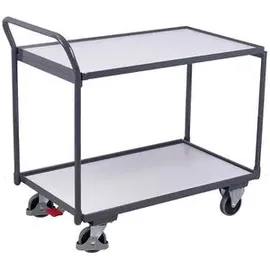 VARIOfit ESD Tischwagen mit 2 Ladeflächen 835 x 490 mm