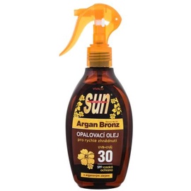 Vivaco Sun Argan Bronz Suntan Oil SPF30 Sonnenöl mit Arganöl 200 ml