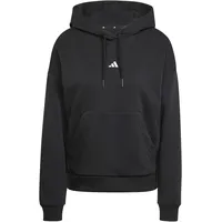Adidas Essentials Small Logo Feel Cozy Kapuzenpullover Black /