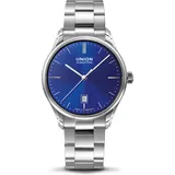 Union Glashütte Viro Datum 41 mm D011.407.11.041.00 - silber