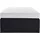Westfalia Schlafkomfort Boxspringbett 120 x 200 cm Schwarz