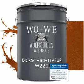 WO-WE Dickschichtlasur W220 Teak 2,5 l