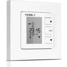 Nobily ZS1 | Rolladen Zeitschaltuhr Rolladenuhr f. Rolladenmotor Rohrmotor Rolladenantrieb - Weiß